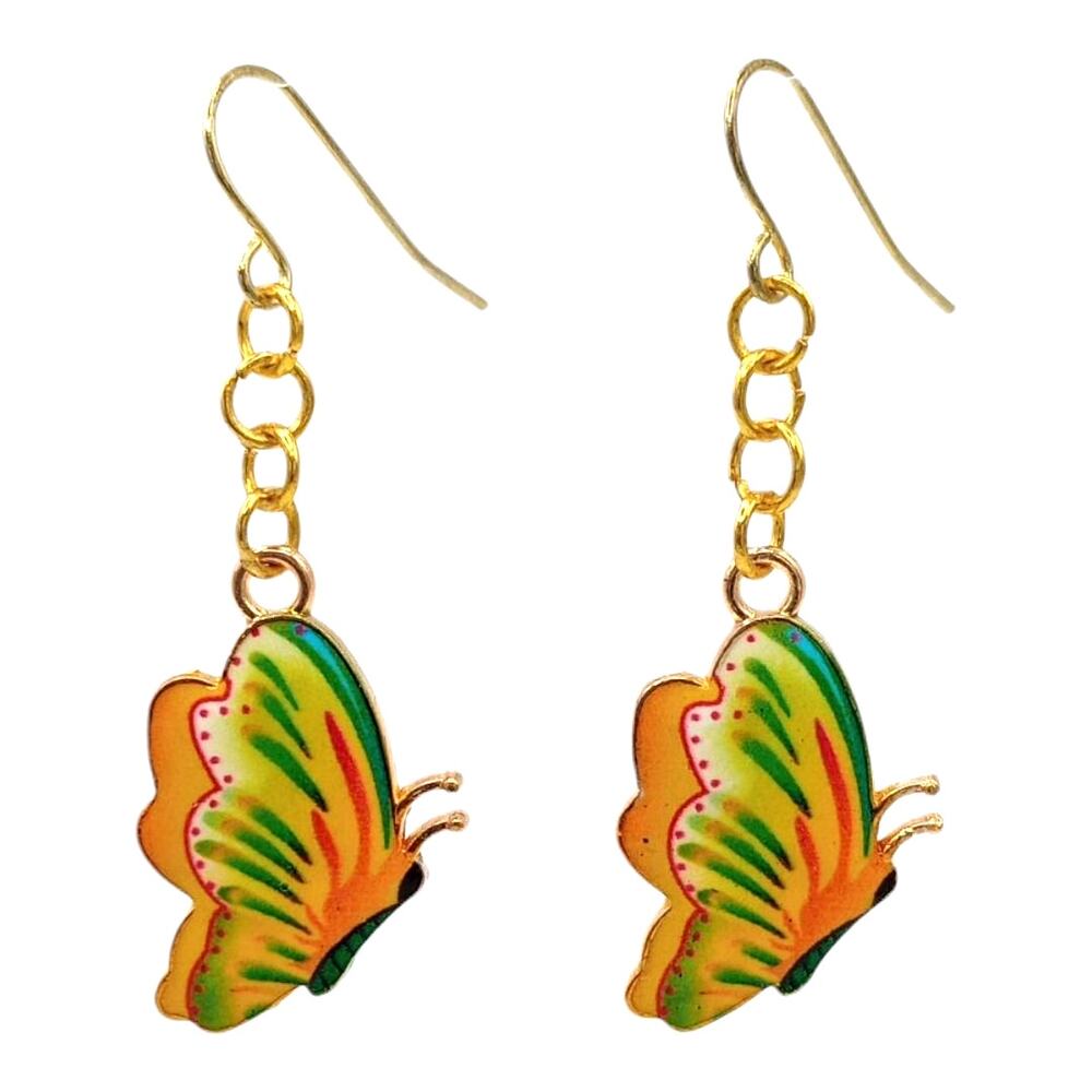 Butterfly Earrings Colorful Spring Summer Jewelry Gift for Her